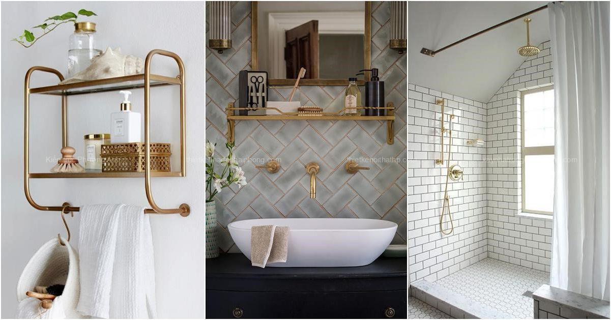 4 cách kết hợp màu vàng để thiết kế nội thất phòng tắm